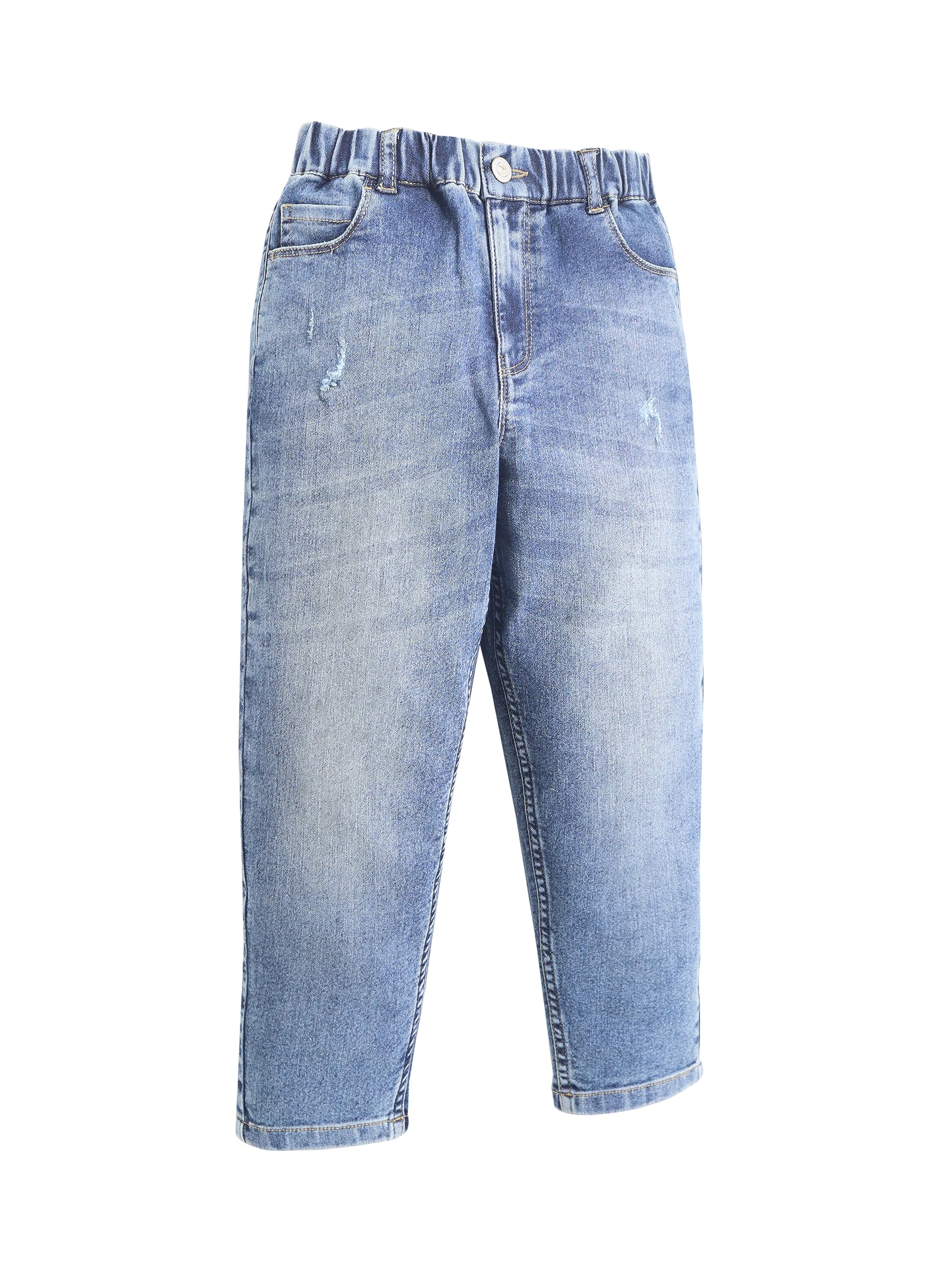 Buy Unisex Kids Blue Balloon Jeans for Ultimate Comfort and